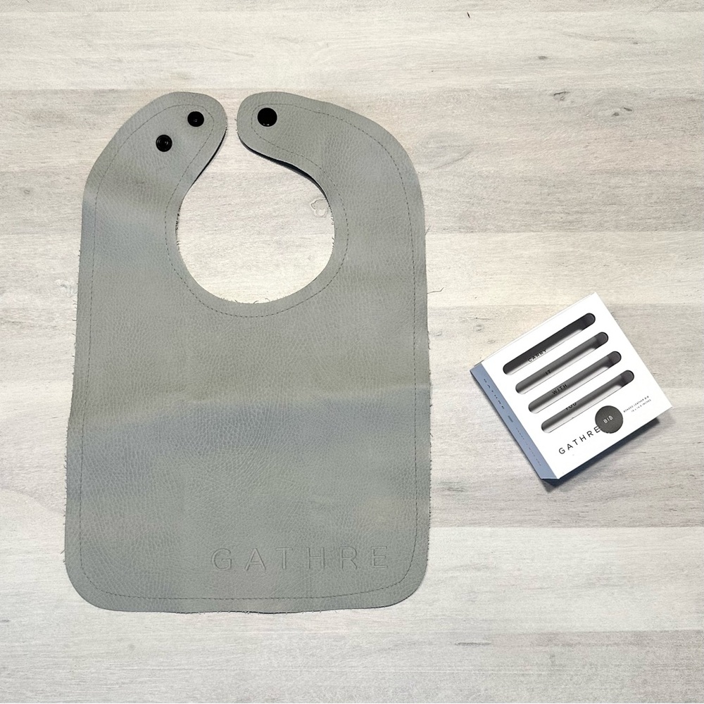 Gathre Bib Gray Leather